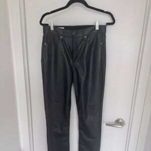 Tall Gap Faux Leather High-Waisted Pants